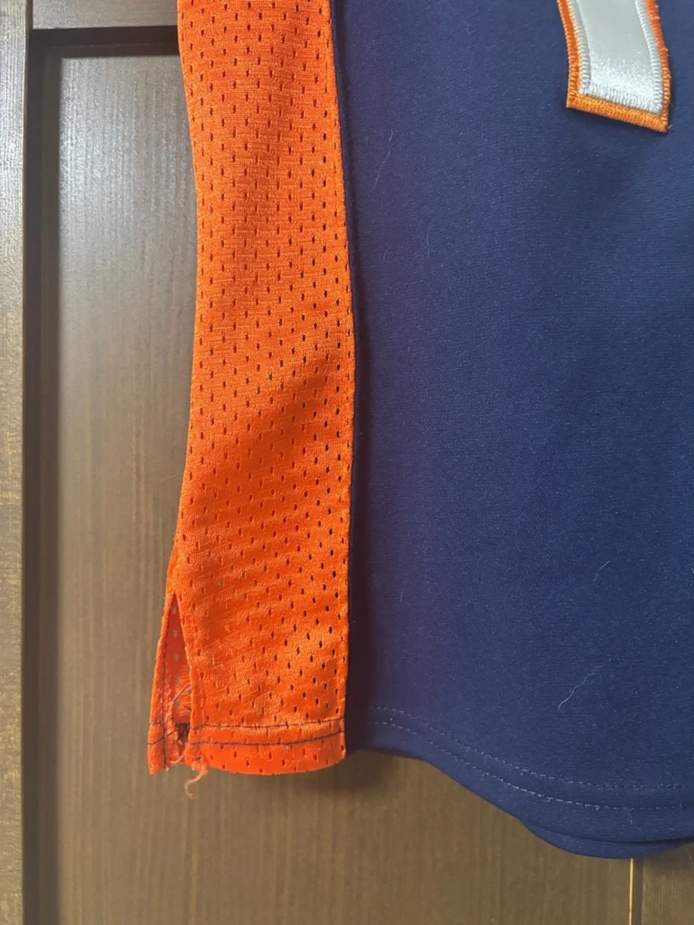 Denver Broncos Peyton Manning NFL Nike Navy and Orange Football Jersey #18